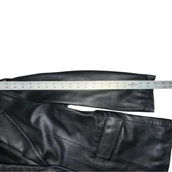 Vintage Luis Alvear ~ Women’s 100% Genuine Soft Leather Black Jacket ~ Size L - Picture 11 of 14